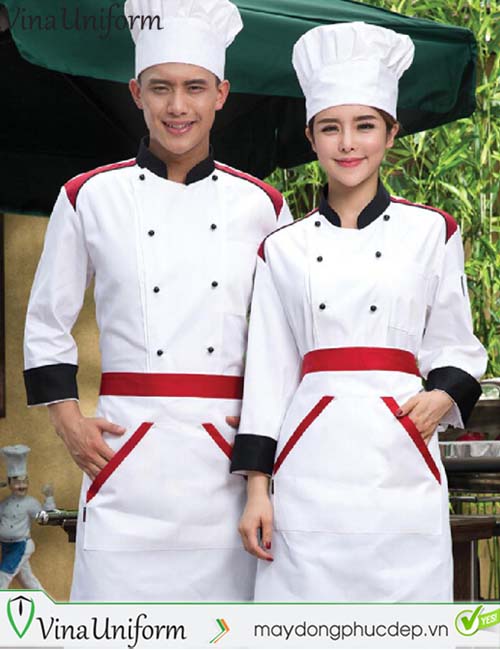 dong phuc nha bep đồng phục nhà bếp
